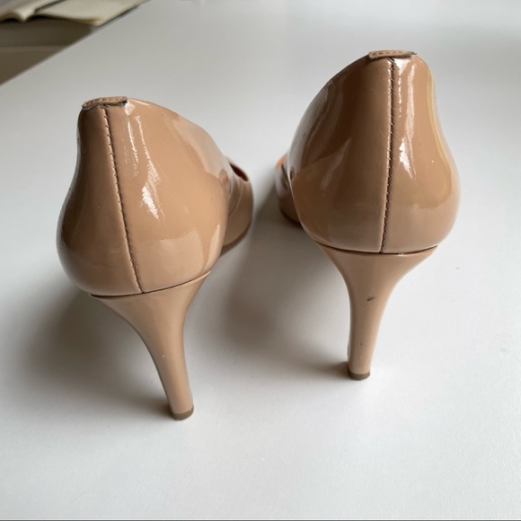 Via Spiga, peep toe pump, nude. - Picture 2 of 7